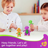 Fisher-Price Barney's World Hey Friends Pack 4 figures, imported from the UK