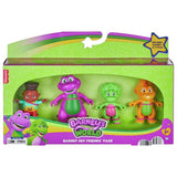 Fisher-Price Barney's World Hey Friends Pack 4 figures, imported from the UK