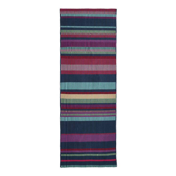 Margo Selby Buster Red flatweave runner 66x200cm (British brand)