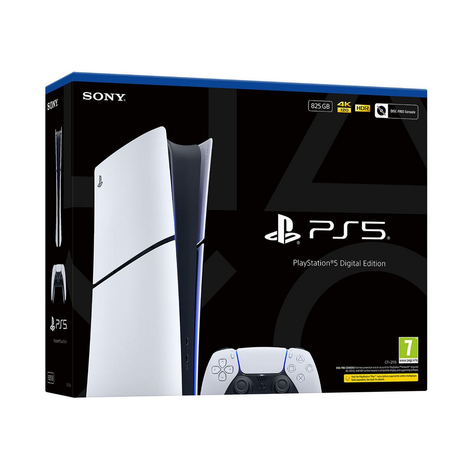 Sony PlayStation 5 Digital Edition Slim Console (British brand)