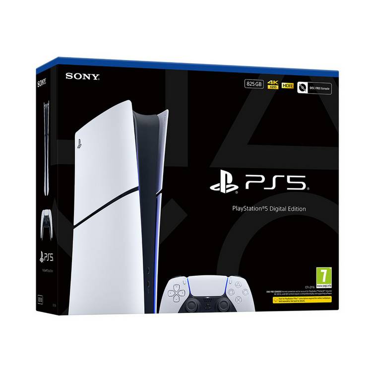 Sony PlayStation 5 Digital Edition Slim Console (British brand)