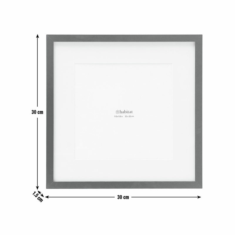 Habitat blue square picture frame 30x30cm, UK version