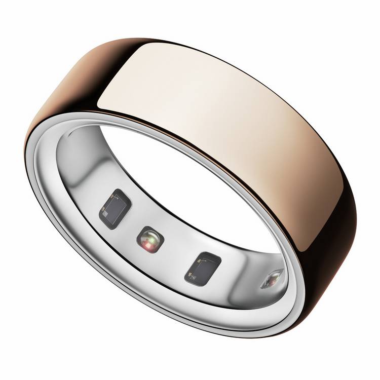 Oura Ring 4 smart ring rose gold size 12 - British product