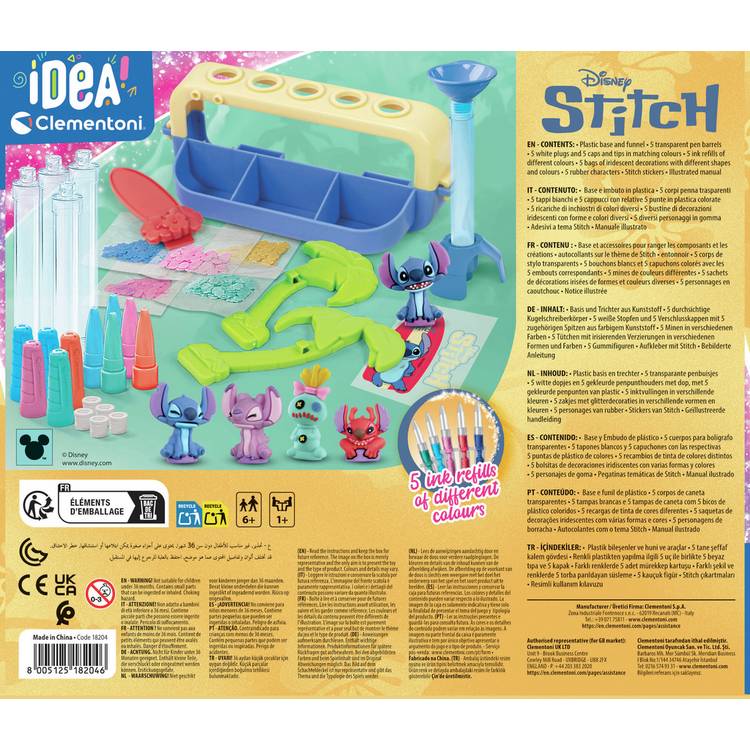 Disney Pen Creator In Stitch Style Set (British brand)