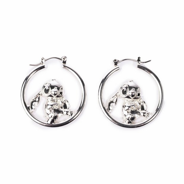 Custard London Disney Stitch hoop earrings, UK version