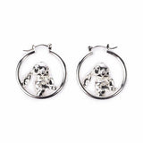 Custard London Disney Stitch hoop earrings, UK version
