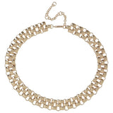 Liars & Lovers chunky gold tone chain necklace 21cm, imported from the UK