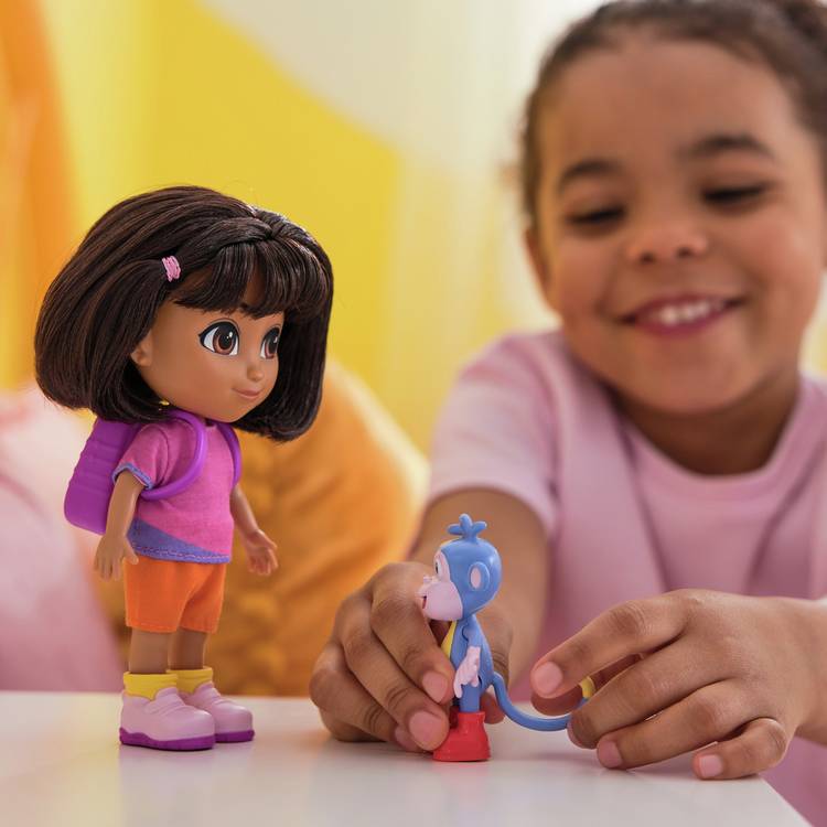 Dora and Boots 6-inch doll set - British product