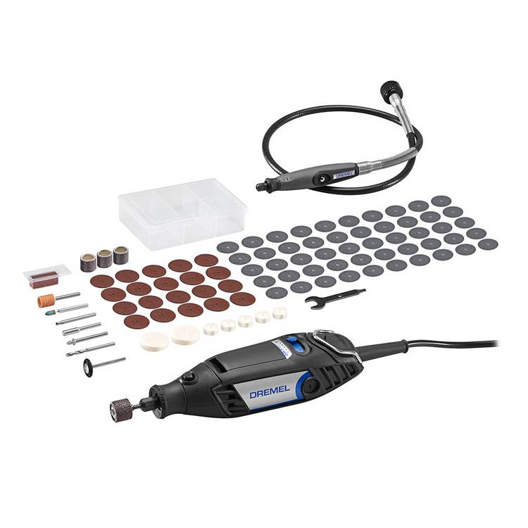 Dremel 3200 multi tool kit with 90 accessories, UK version