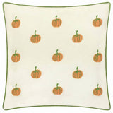 Wylder Pumpkin Spice cushion white 45x45cm, imported from the UK