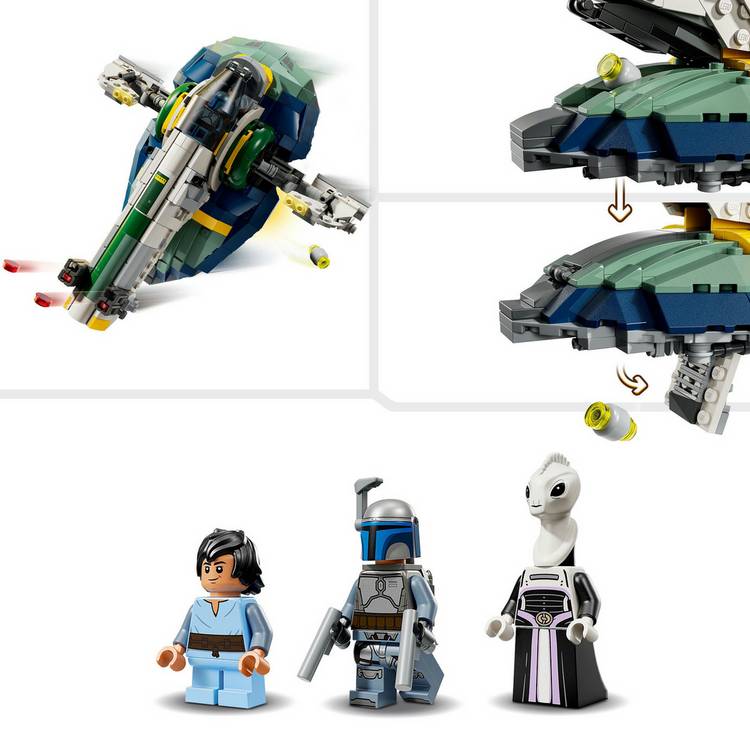 LEGO Jango Fett's starship building toy 75433 - British product