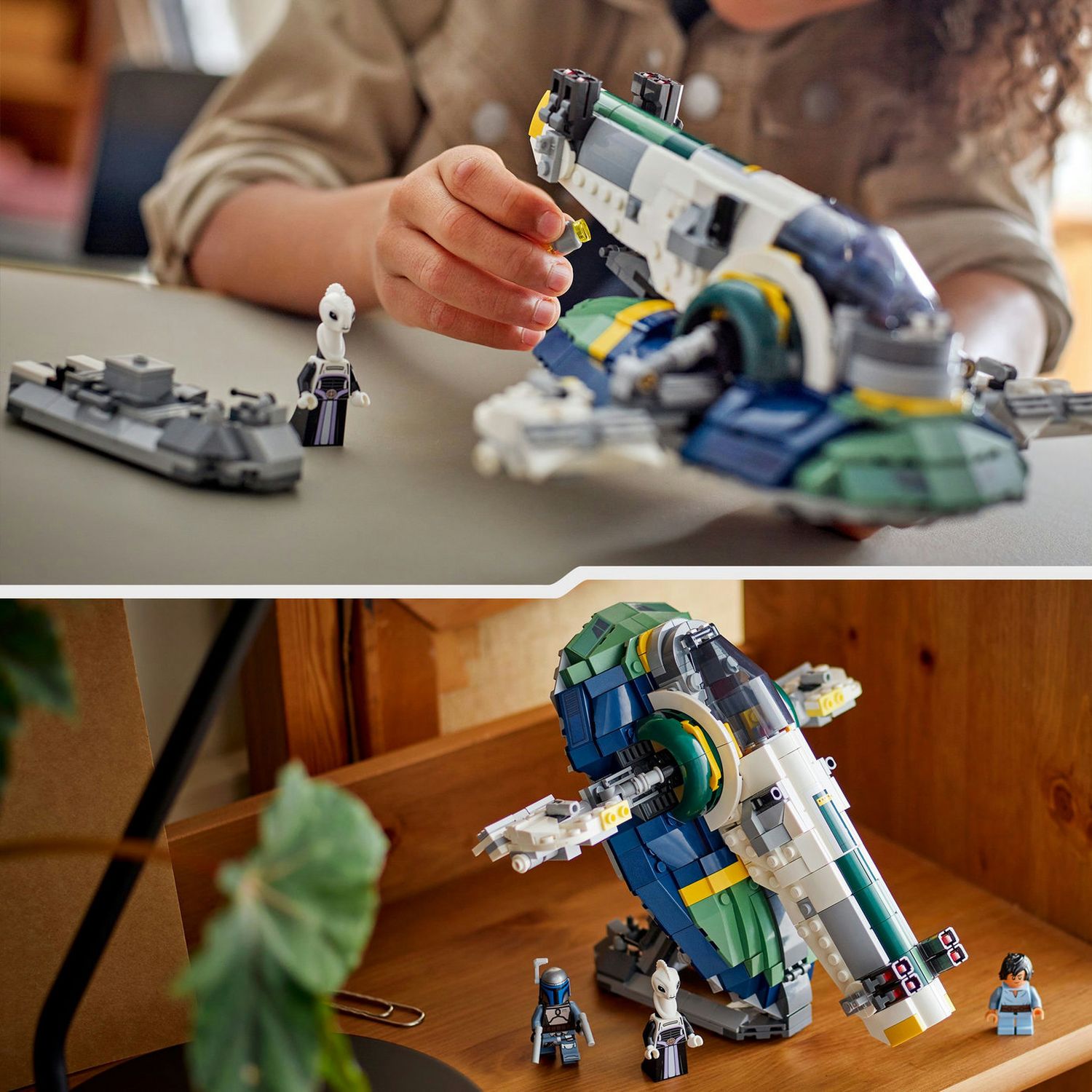 LEGO Jango Fett's starship building toy 75433 - British product