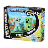 Goo Jit Zu Minecraft stretch toy 2 pack, imported from the UK