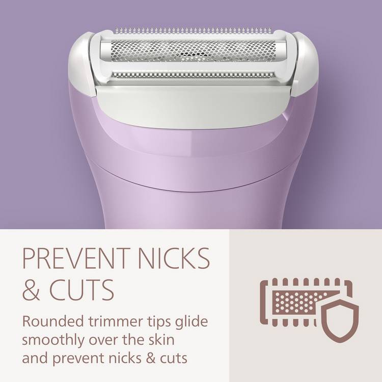 Philips lady shaver 6000 series wet and dry rechargeable - British product
