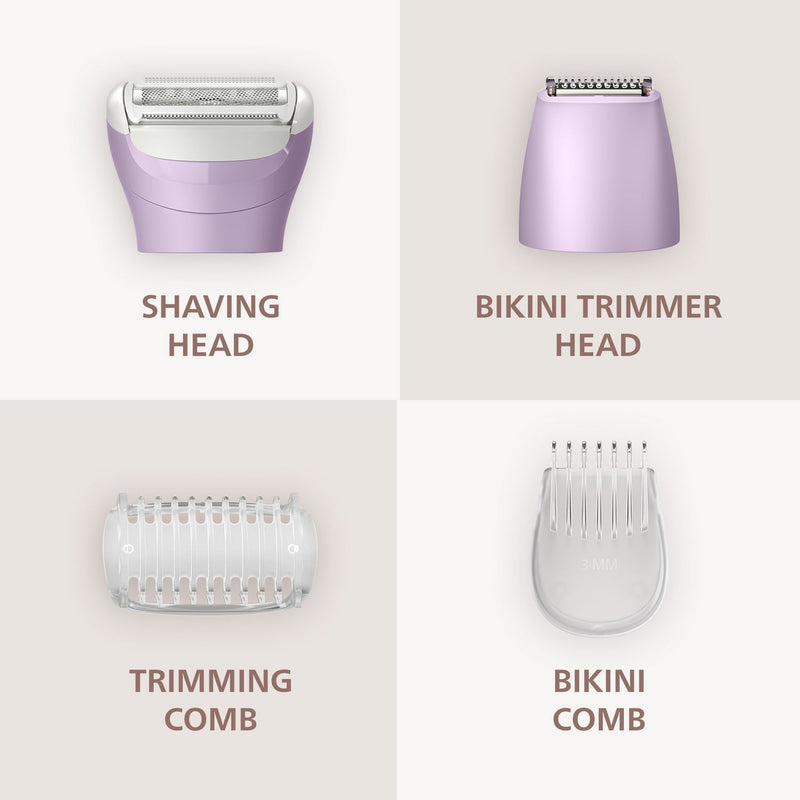 Philips lady shaver 6000 series wet and dry rechargeable - British product