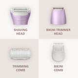 Philips lady shaver 6000 series wet and dry rechargeable - British product