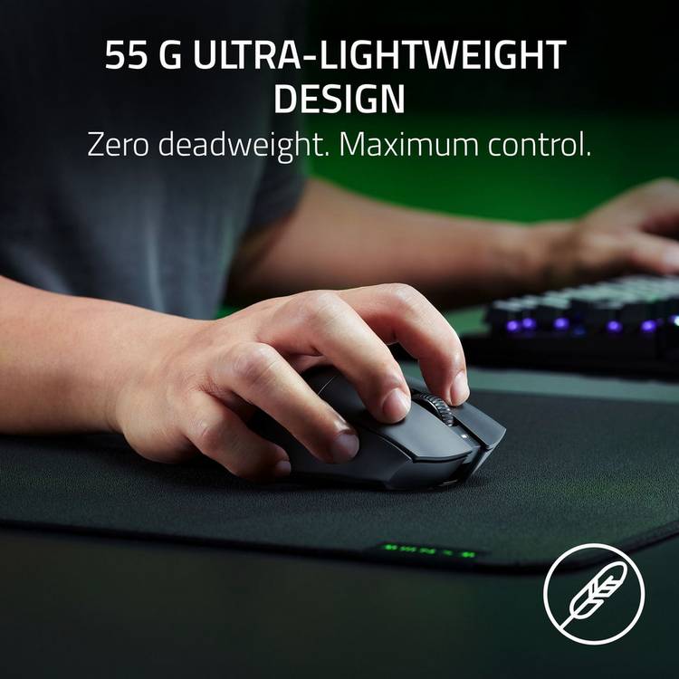 Razer DeathAdder V3 HyperSpeed wireless gaming mouse, UK version