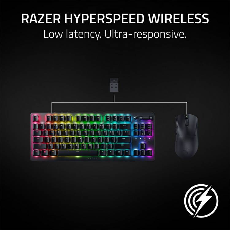 Razer DeathAdder V3 HyperSpeed wireless gaming mouse, UK version