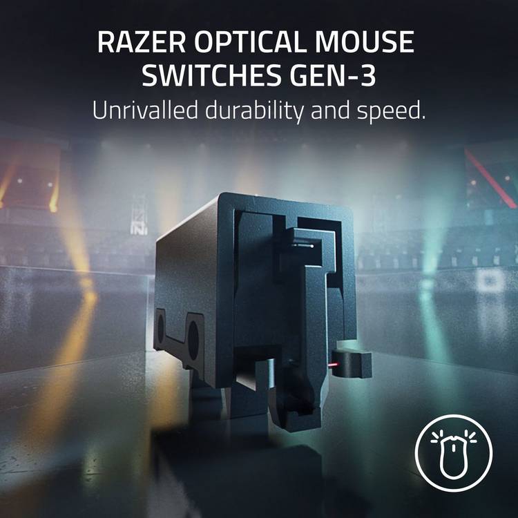 Razer DeathAdder V3 HyperSpeed wireless gaming mouse, UK version