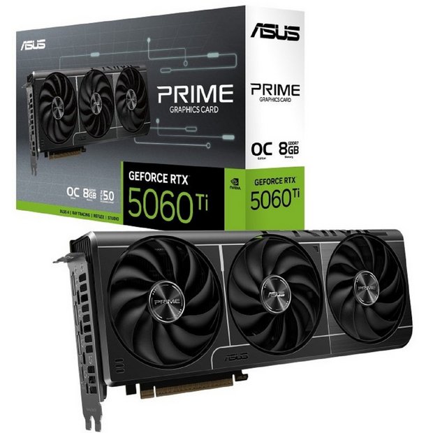 ASUS RTX 5060 Ti OC 8GB graphics card (British brand)