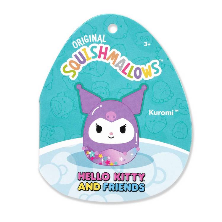 Squishmallows Kuromi Sanrio plush toy 8-inch (British brand)