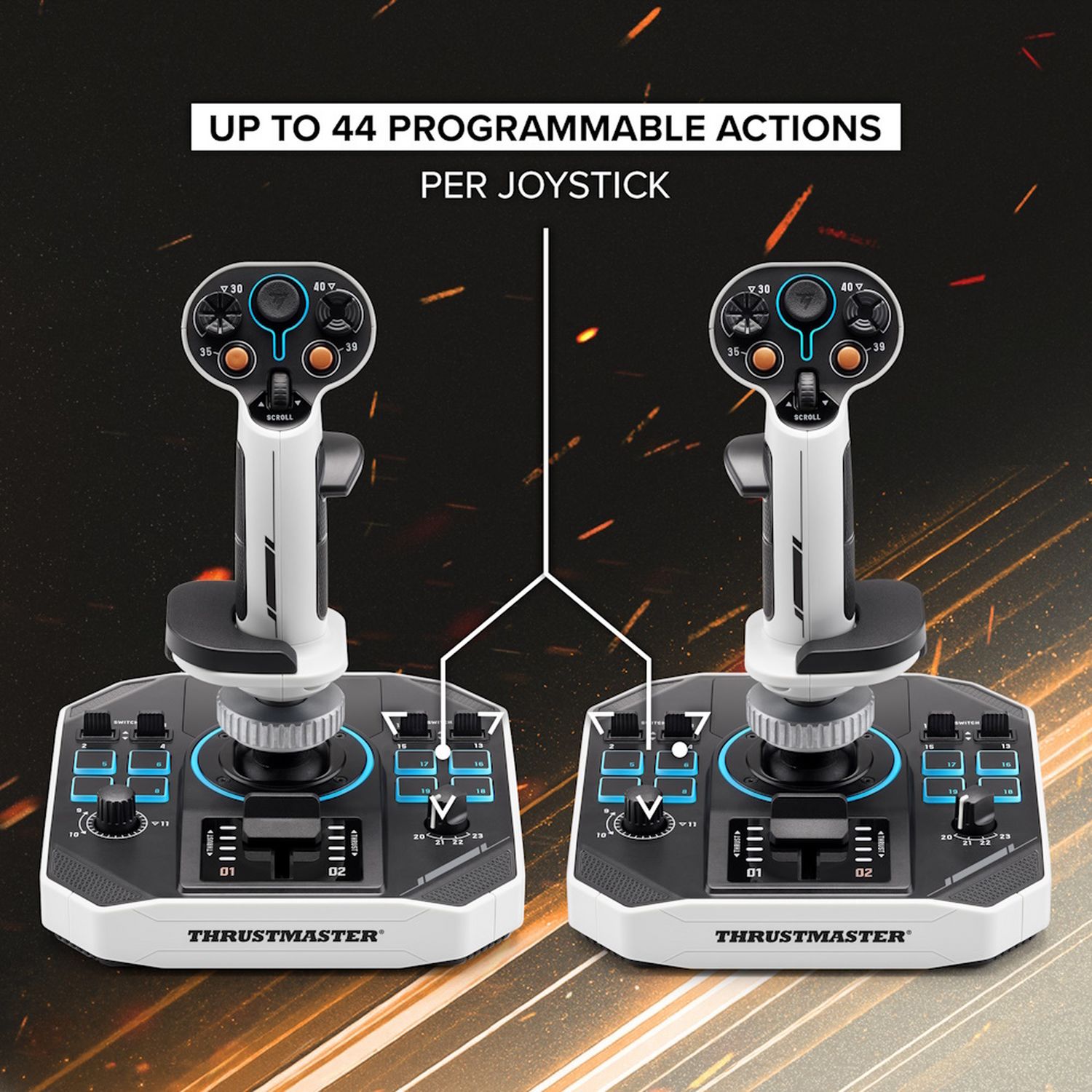 Thrustmaster Sol-R 2 HOSAS space sim controller (British brand)
