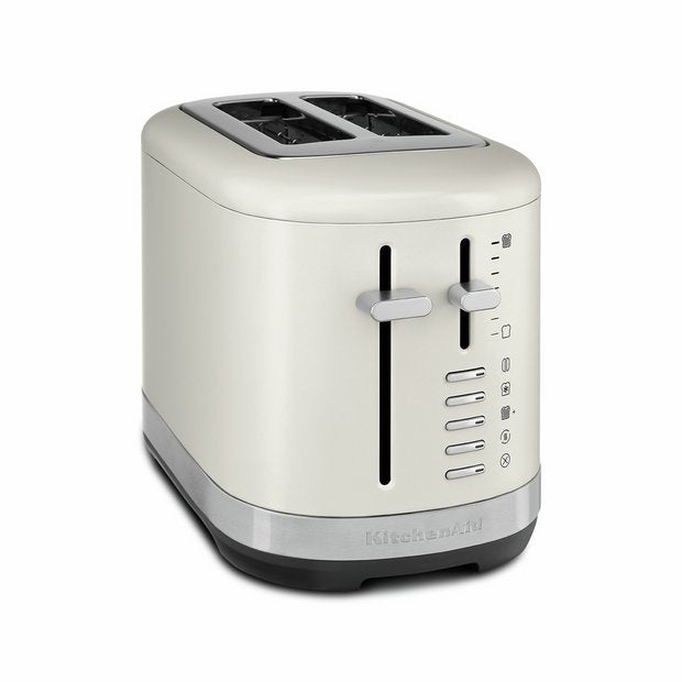 KitchenAid toaster porcelain white 2 slice, imported from the UK