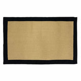 Mighty Mats natural and black doormat 57x90cm - British product