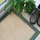 Mighty Mats doormat natural green 57x90cm, imported from the UK