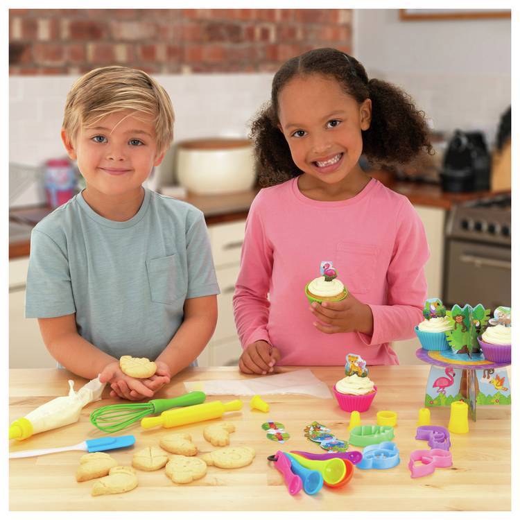 Galt baking set craft kit with colourful utensils and recipes, UK version