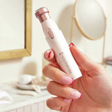 Remington BareMe 2-in-1 facial trimmer with shaver and brow sculptor, UK version