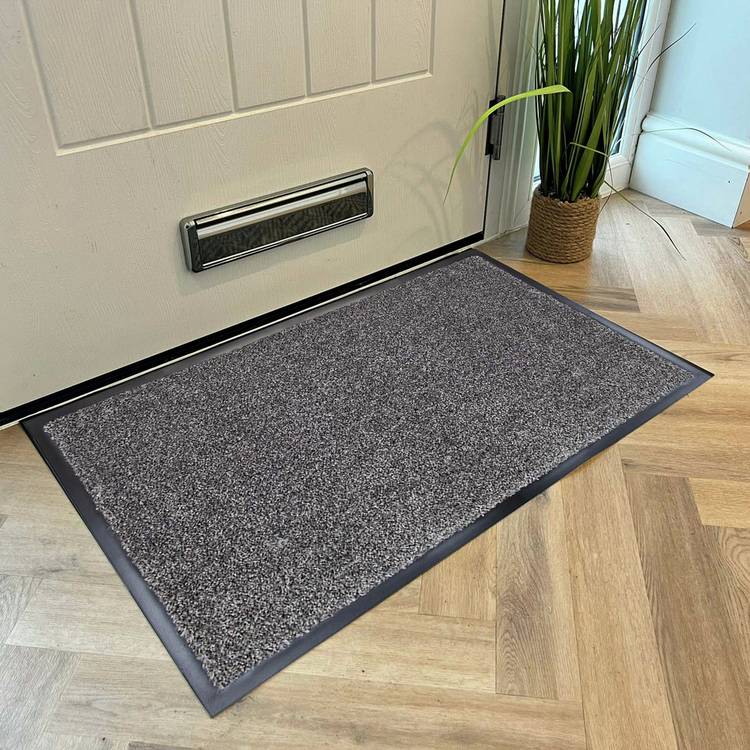 Mighty Mats light grey doormat 50x80cm, UK version