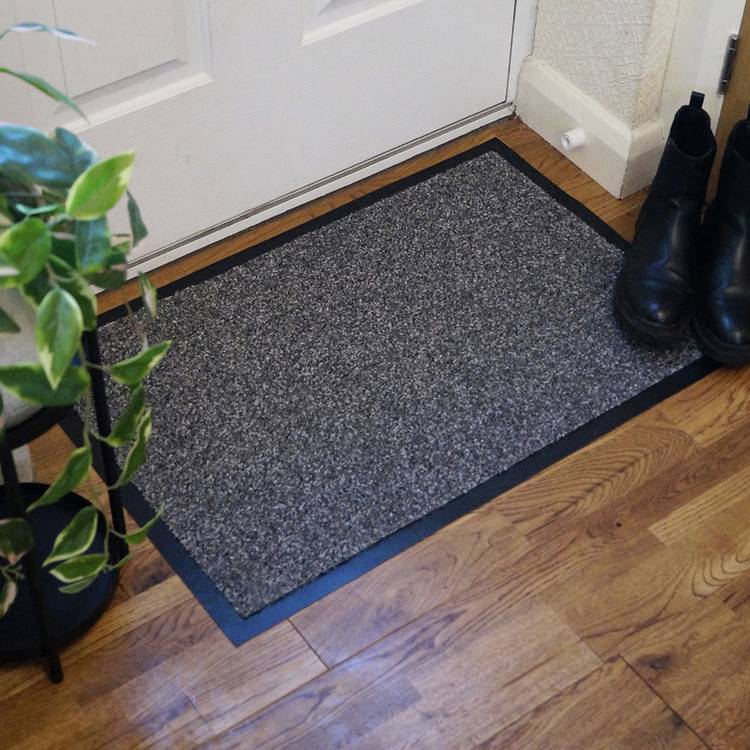 Mighty Mats light grey doormat 50x80cm, UK version