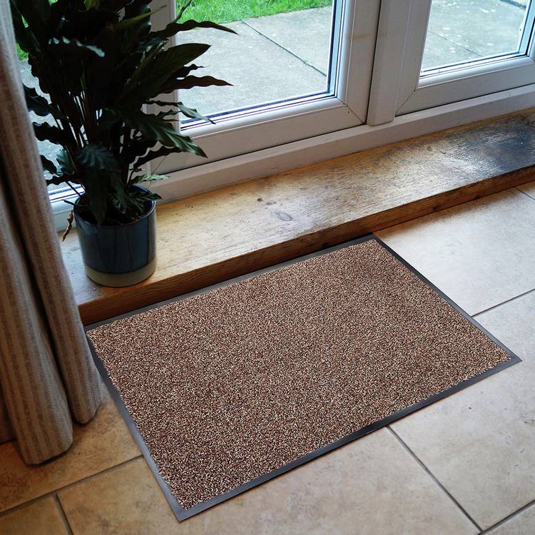 Mighty Mats Dirt Buster Natural Star doormat 50x80cm - British product