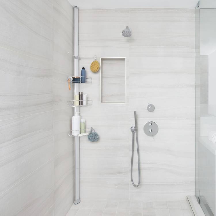 Simplehuman large tension shower caddy - British product