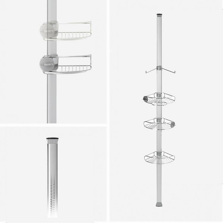 Simplehuman large tension shower caddy - British product