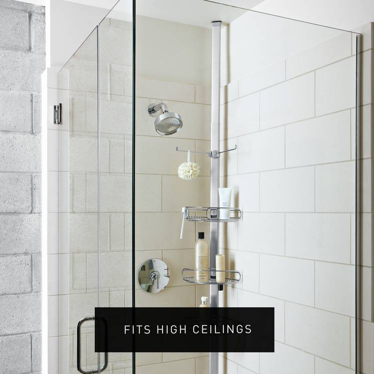 Simplehuman large tension shower caddy - British product