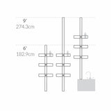 Simplehuman large tension shower caddy - British product