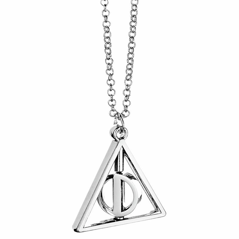 Harry Potter Deathly Hallows spinning necklace - British product