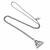 Harry Potter Deathly Hallows spinning necklace - British product