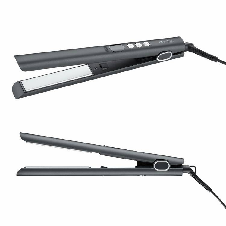 Everlux ceramic LED ionic hair straightener - British product