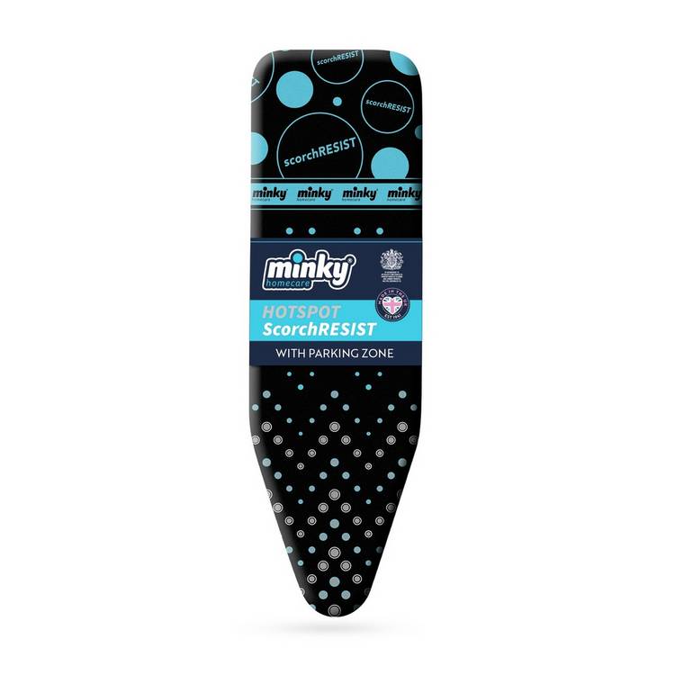 Minky scorch resist ironing board cover 122x38cm - British product