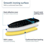 Minky scorch resist ironing board cover 122x38cm - British product