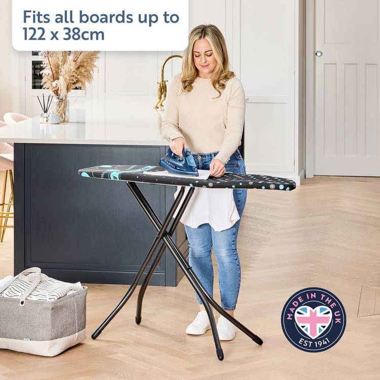 Minky scorch resist ironing board cover 122x38cm - British product
