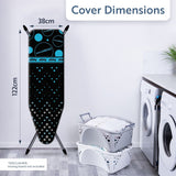 Minky scorch resist ironing board cover 122x38cm - British product