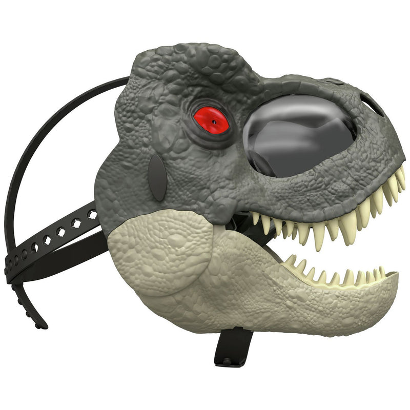 Mattel T-Rex mask with LED light up eyes British brand