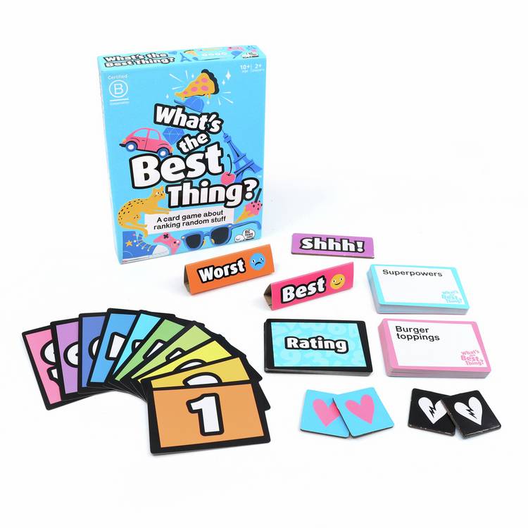 Big Potato What's The Best Thing game - British product