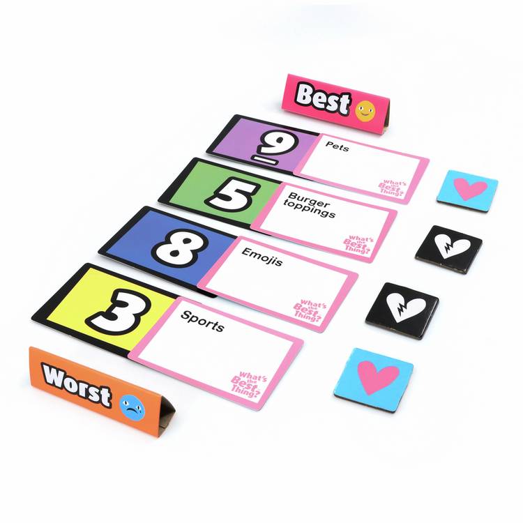 Big Potato What's The Best Thing game - British product