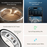 Oura smart ring Stealth size 13, imported from the UK