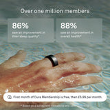 Oura smart ring Stealth size 13, imported from the UK